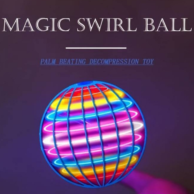 Smart Induction Flying Ball with LED Lights