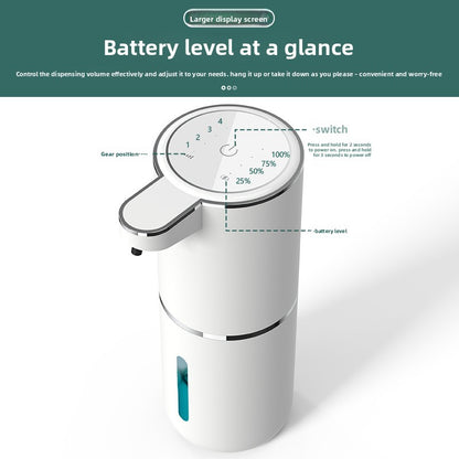 Smart induction soap dispenser