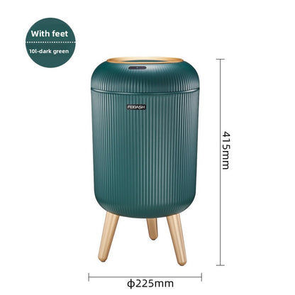 Smart Induction Trash Bin with Lid