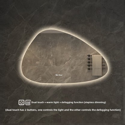 Smart LED Bathroom Mirror with Touch Control