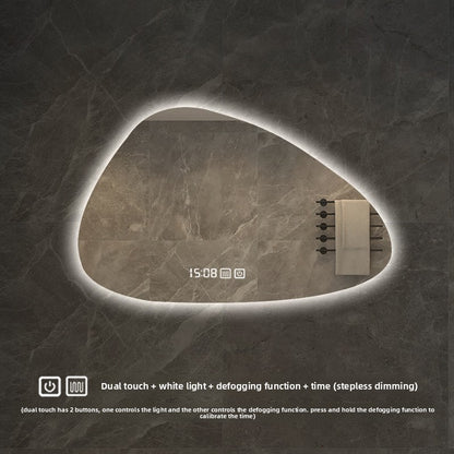 Smart LED Bathroom Mirror with Touch Control