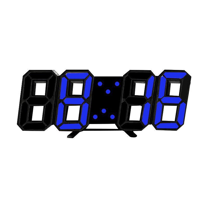 Smart LED Digital Clock with Temperature Display