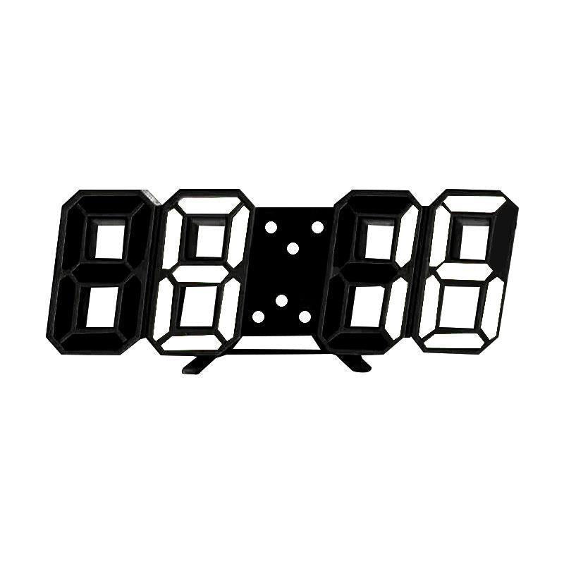 Smart LED Digital Clock with Temperature Display