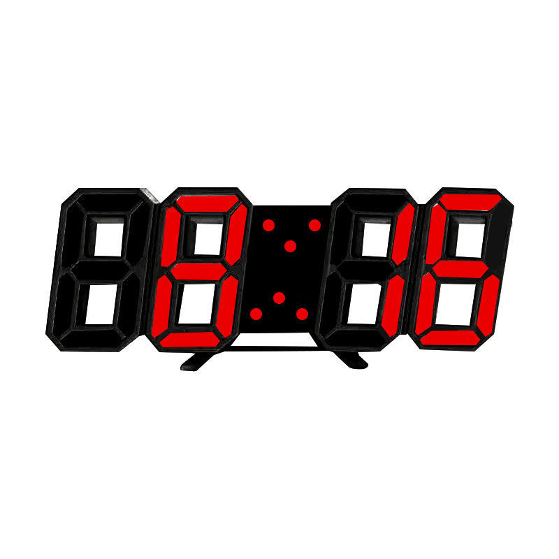Smart LED Digital Clock with Temperature Display