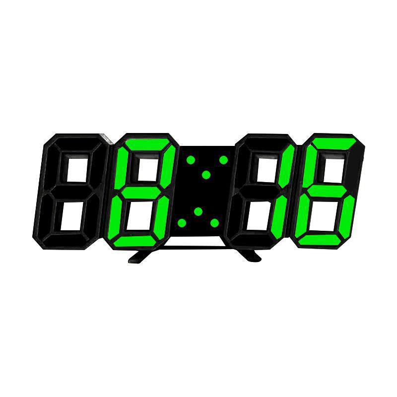 Smart LED Digital Clock with Temperature Display