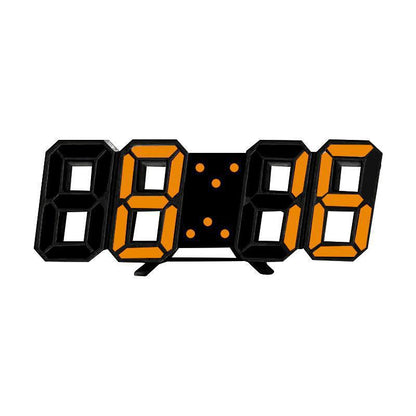 Smart LED Digital Clock with Temperature Display
