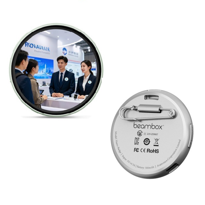Smart LED Electronic Badge