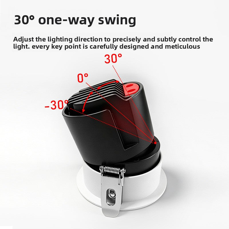 Smart LED Recessed Spotlight Anti Glare Ceiling Light