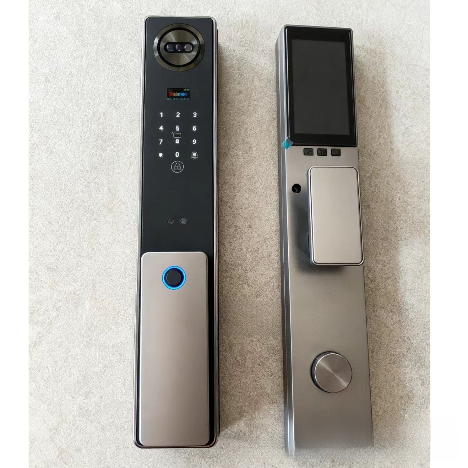 Smart Lock Facial Recognition Fingerprint Door Lock Remote Intercom