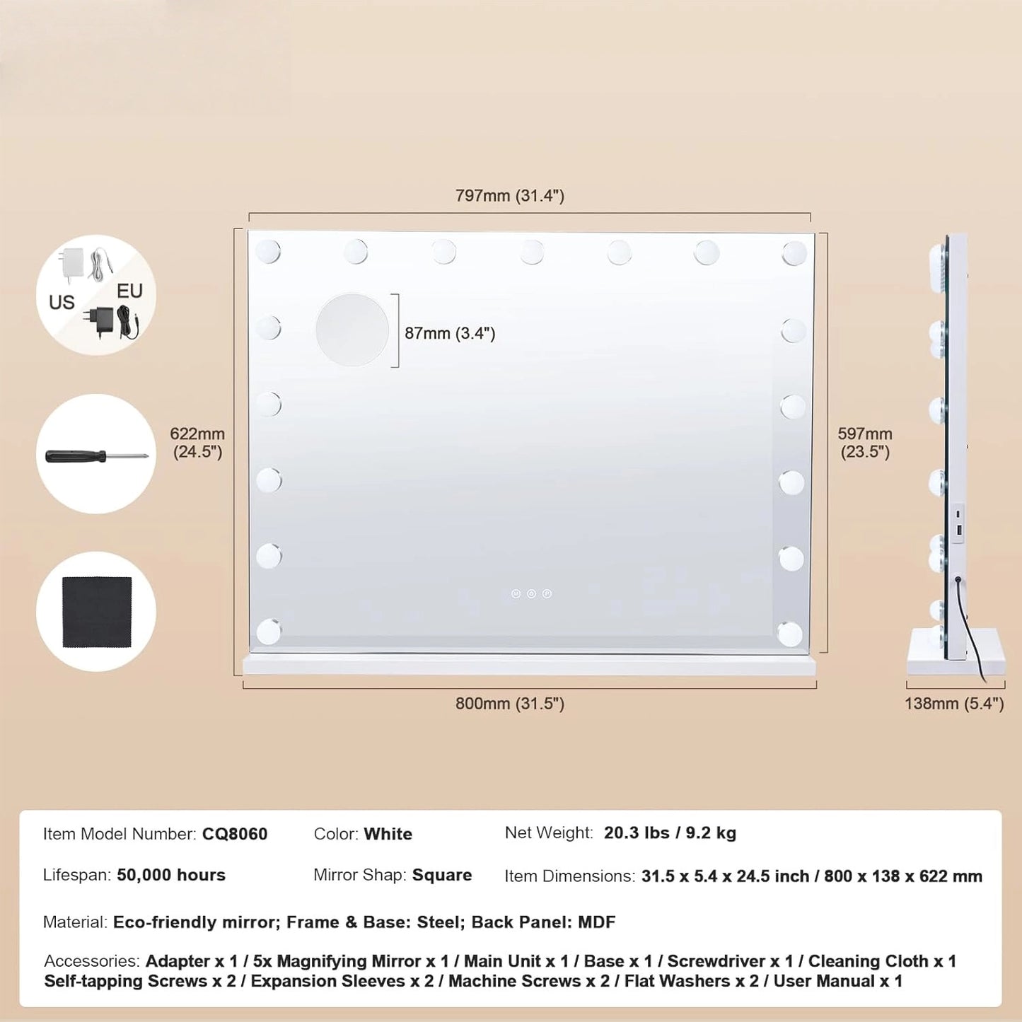 Smart Makeup Mirror