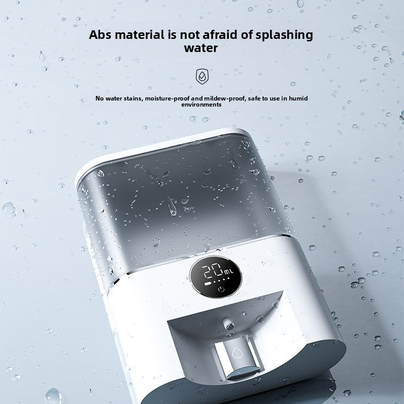 Smart mouthwash dispenser