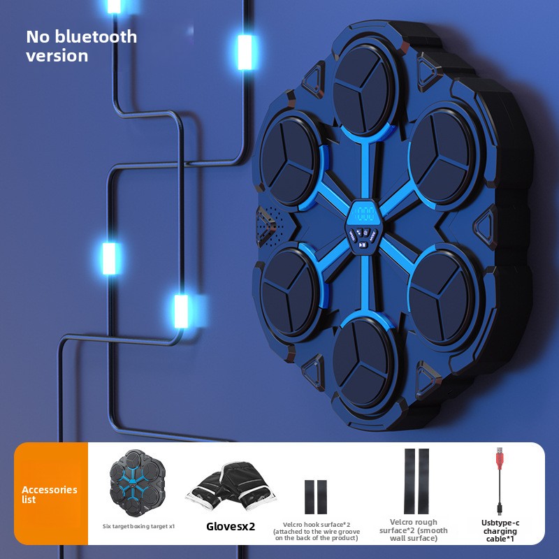 Smart Music Boxing Machine with Bluetooth and Adjustable Targets