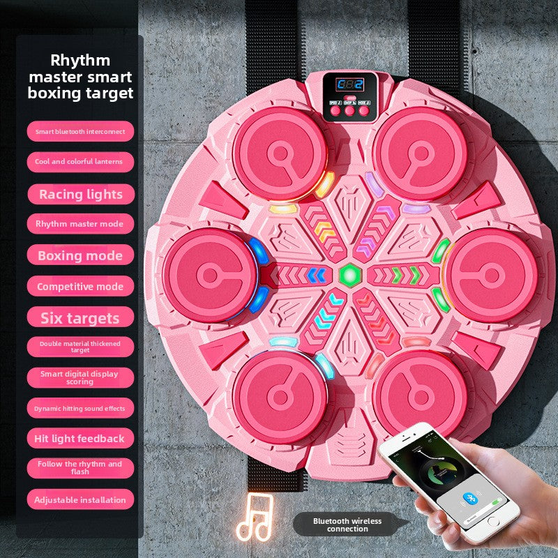 Smart Music Boxing Machine with Bluetooth and Adjustable Targets