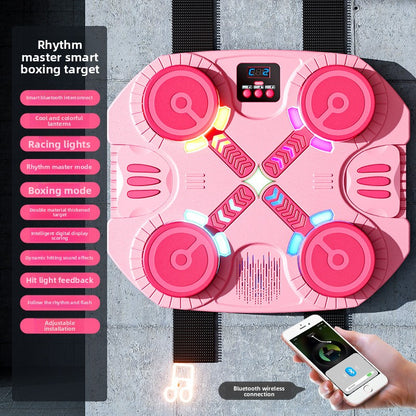 Smart Music Boxing Machine with Bluetooth and Adjustable Targets
