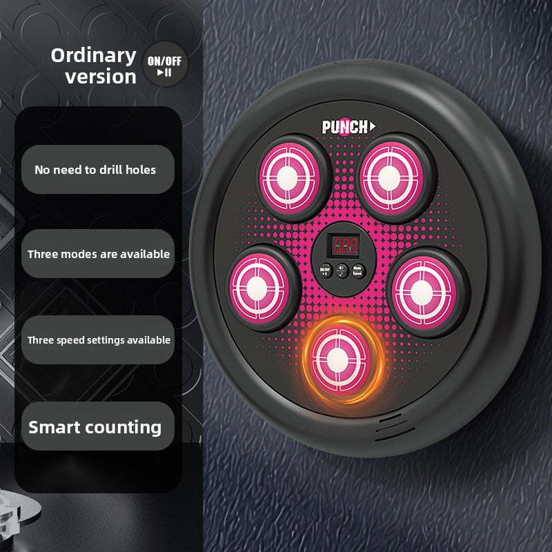 Smart Music Boxing Machine with Bluetooth and Adjustable Targets