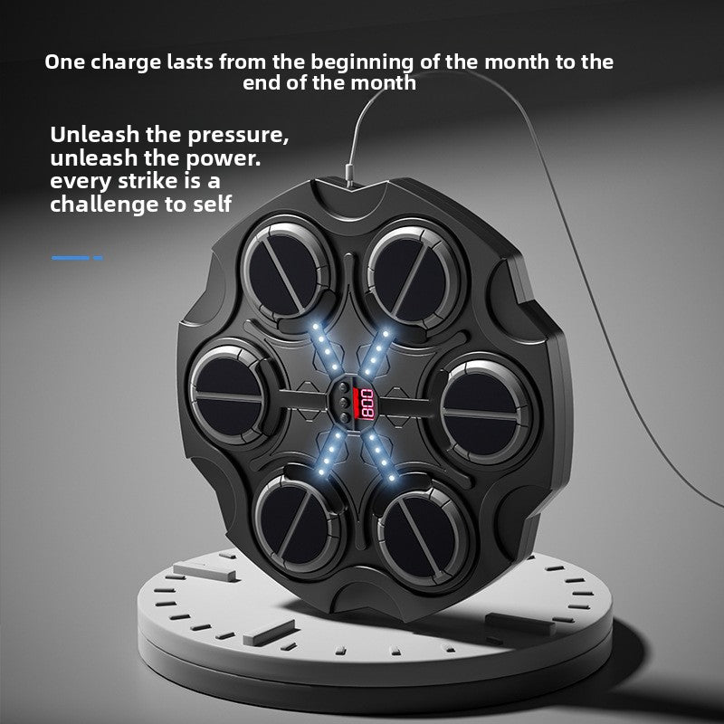 Smart Music Boxing Machine with Bluetooth and Adjustable Targets
