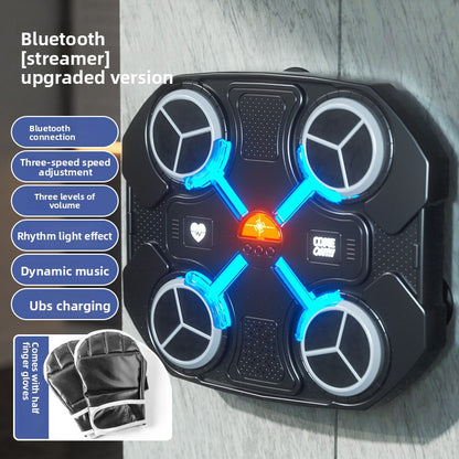 Smart Music Boxing Machine with Bluetooth and Adjustable Targets