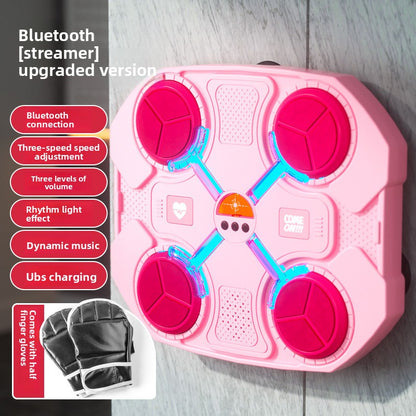 Smart Music Boxing Machine with Bluetooth and Adjustable Targets