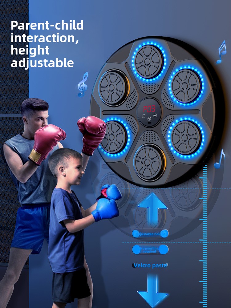 Smart Music Boxing Machine with LED Targets
