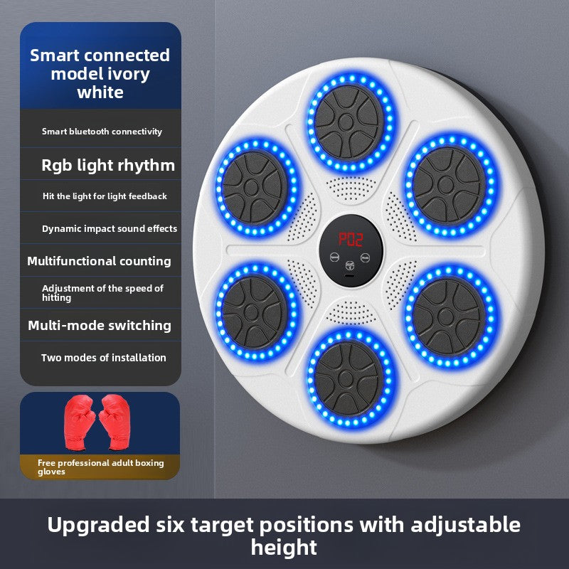 Smart Music Boxing Machine with LED Targets