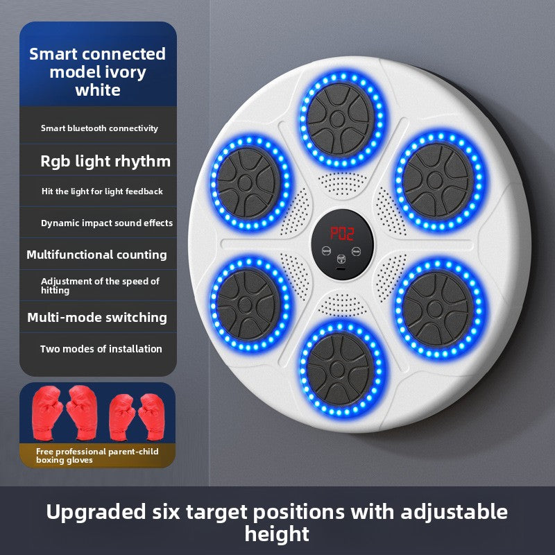 Smart Music Boxing Machine with LED Targets