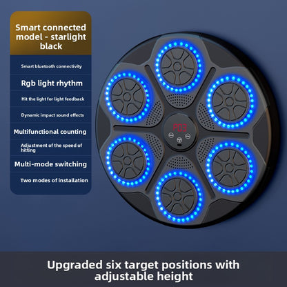 Smart Music Boxing Machine with LED Targets