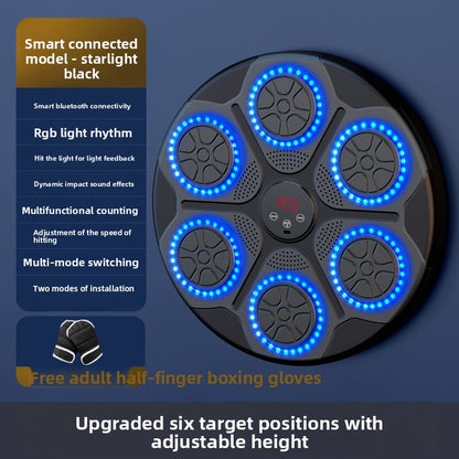 Smart Music Boxing Machine with LED Targets