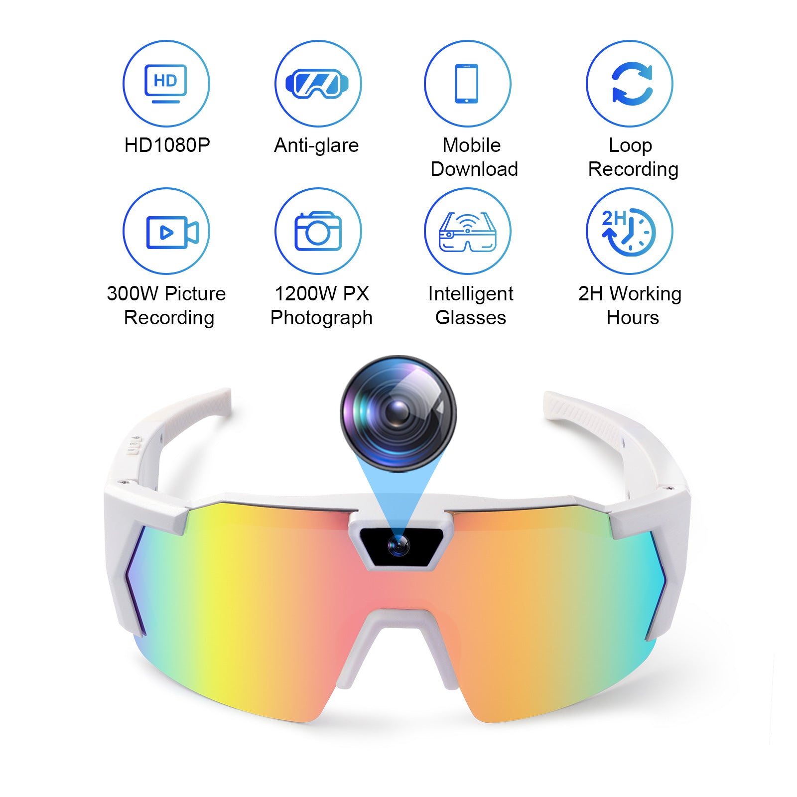 Smart Outdoor Cycling Sunglasses