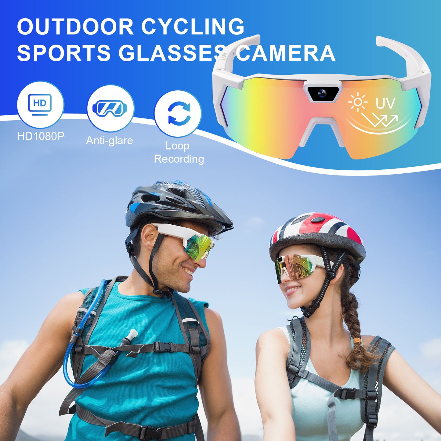 Smart Outdoor Cycling Sunglasses