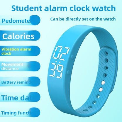 Smart Pedometer Bracelet with LED Display