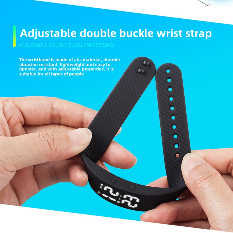 Smart Pedometer Bracelet with LED Display
