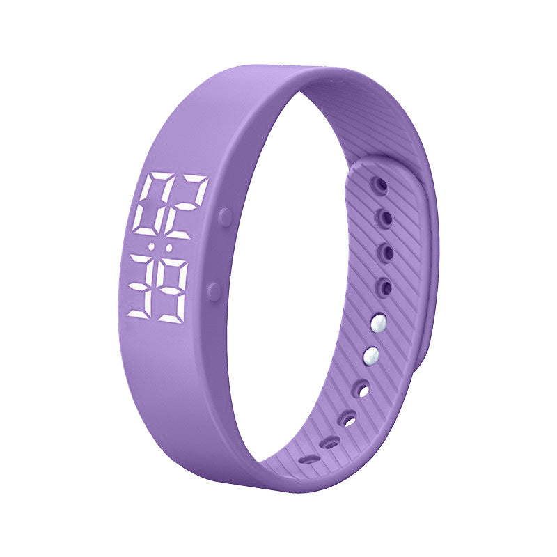 Smart Pedometer Bracelet with LED Display