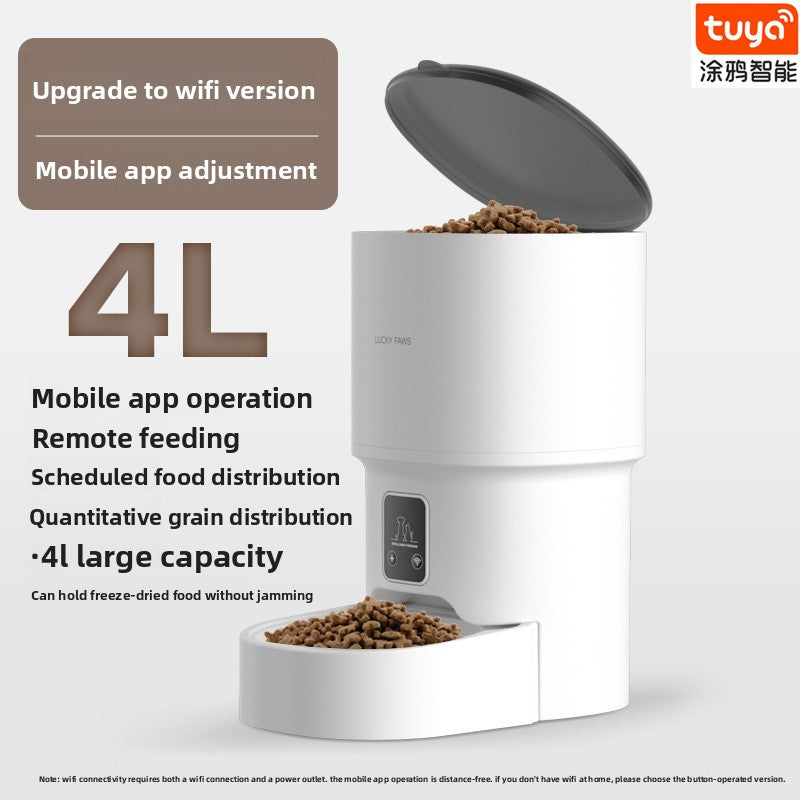 Smart Pet Feeder with Timer and Voice Control