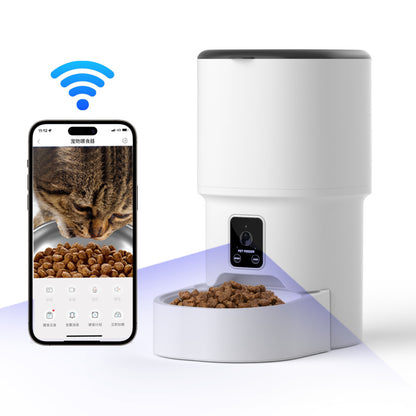 Smart Pet Feeder with Timer and Voice Control