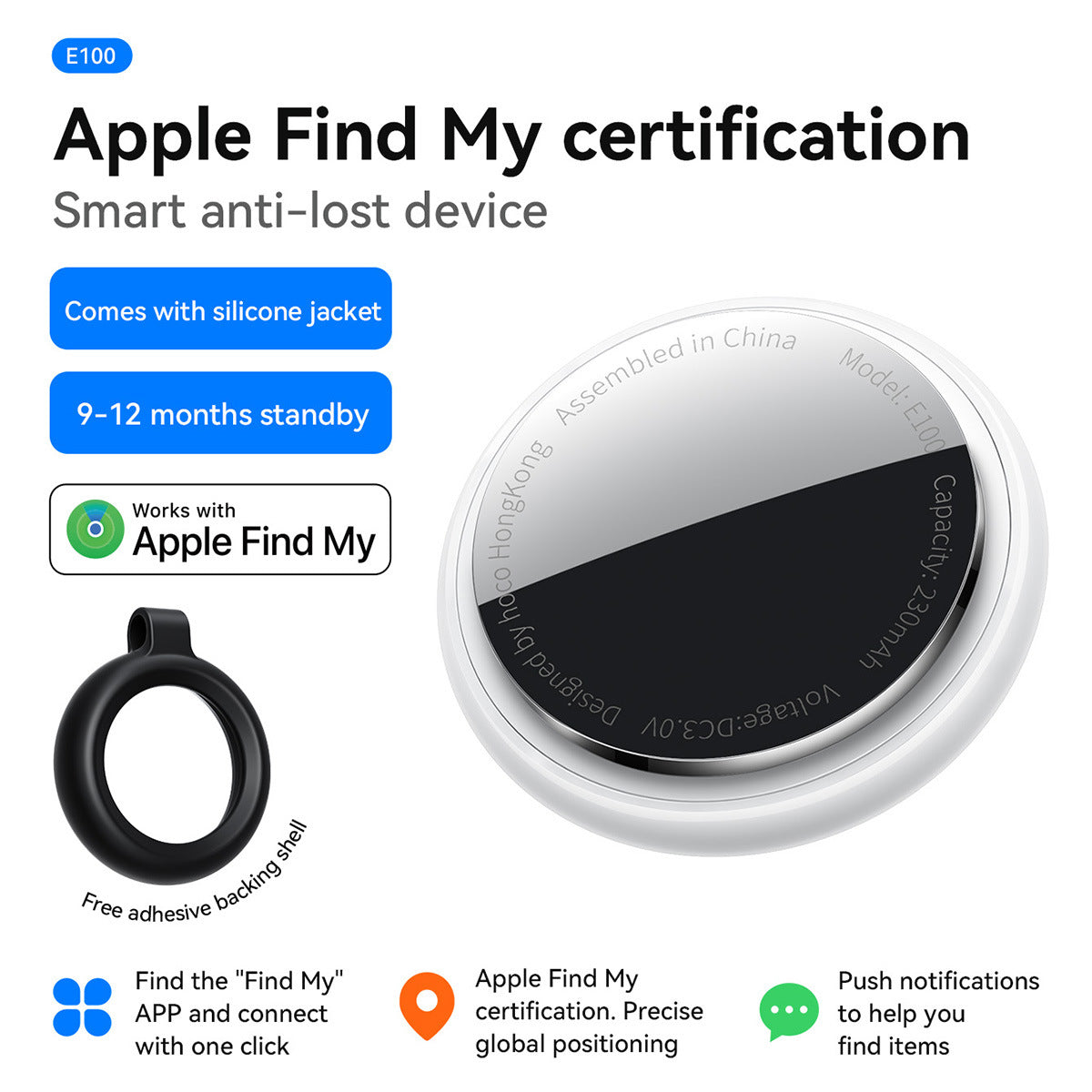 Smart Positioning Tracker for Apple Devices