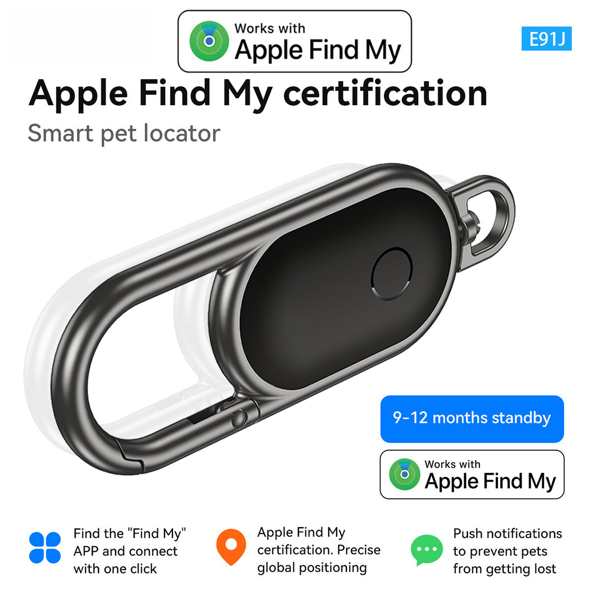 Smart Positioning Tracker for Apple Devices