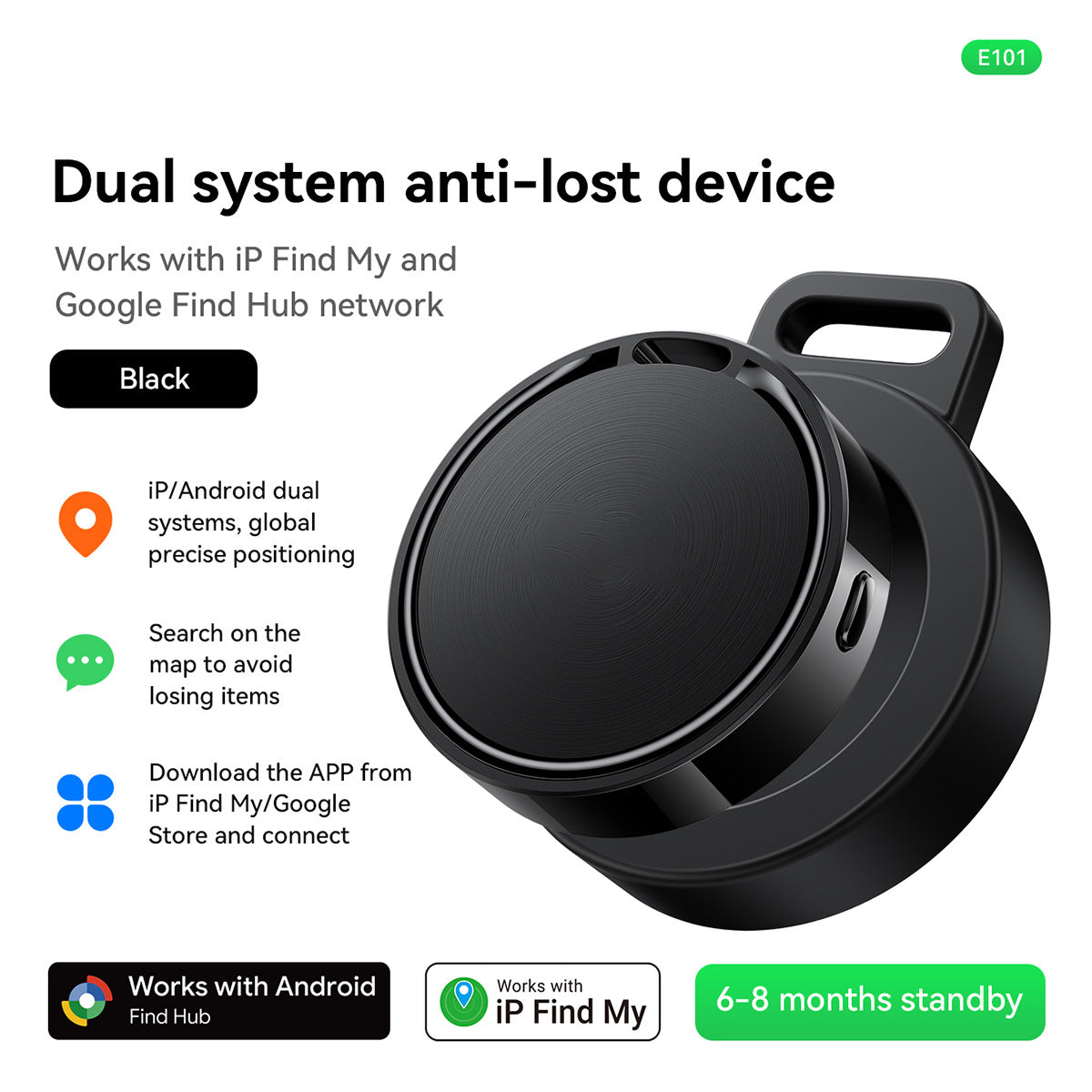 Smart Positioning Tracker for Apple Devices