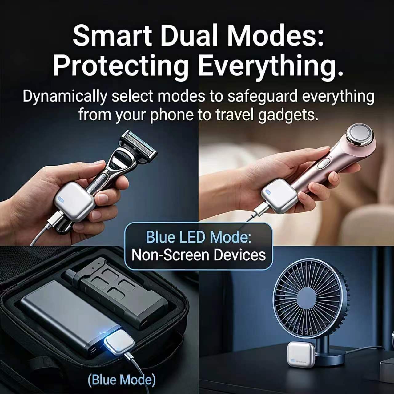 Smart power-off and charger removal upon full charge