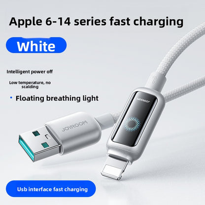 Smart Power-Off Fast Charging Cable with Indicator Light