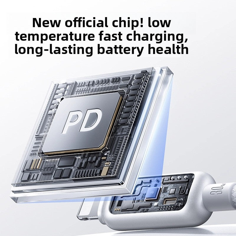 Smart Power-Off Fast Charging Cable with Indicator Light