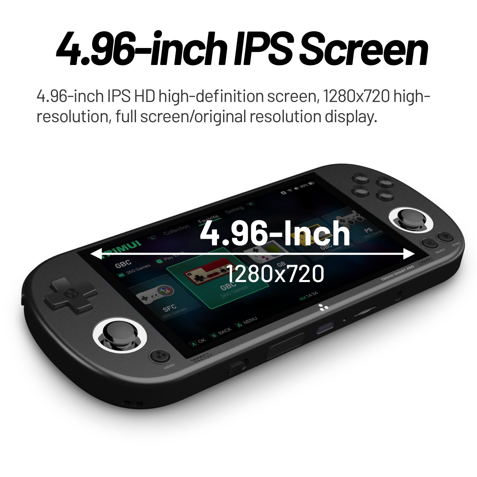 Smart Pro Open Source Handheld Game Console