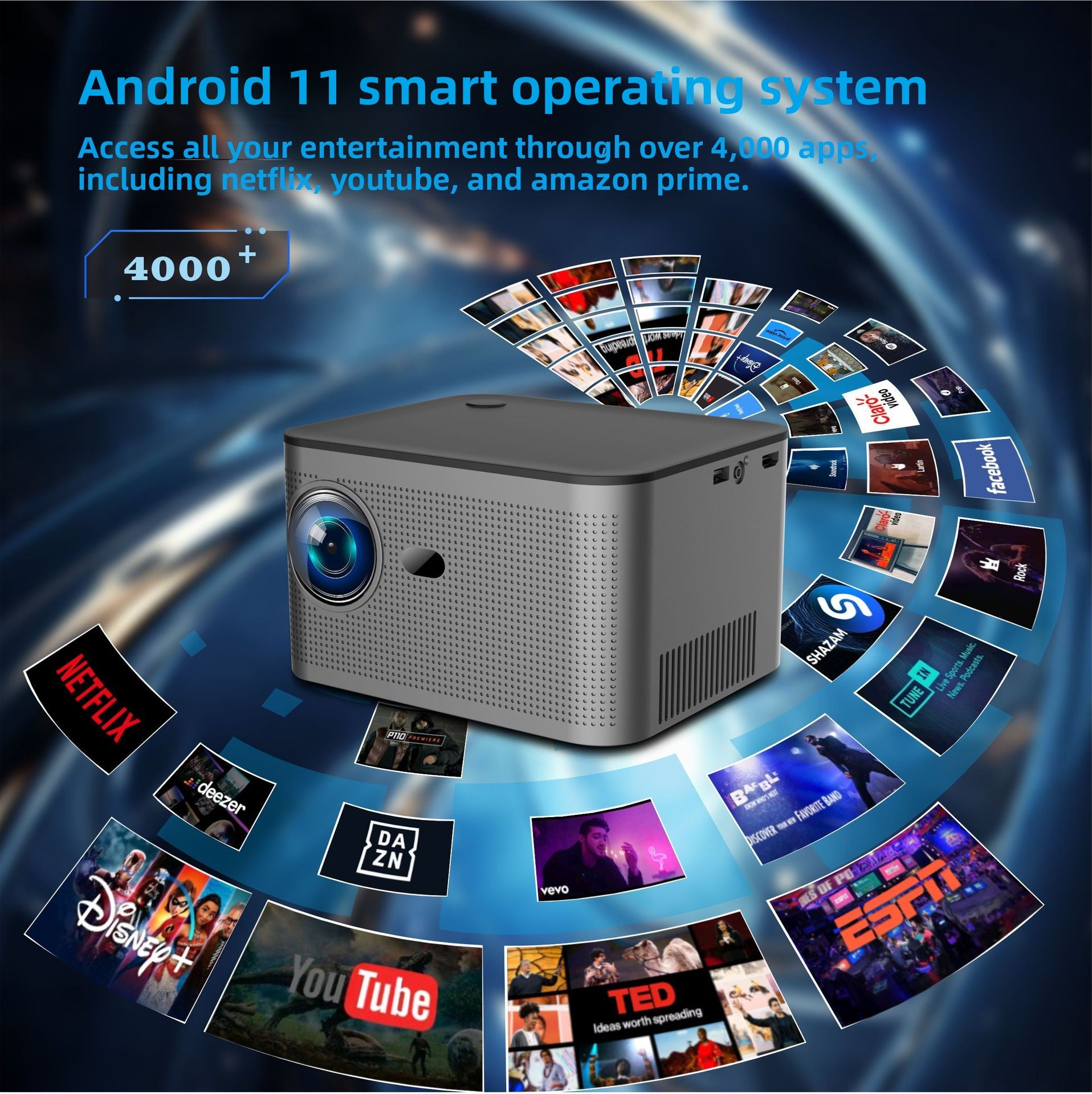 Smart projector