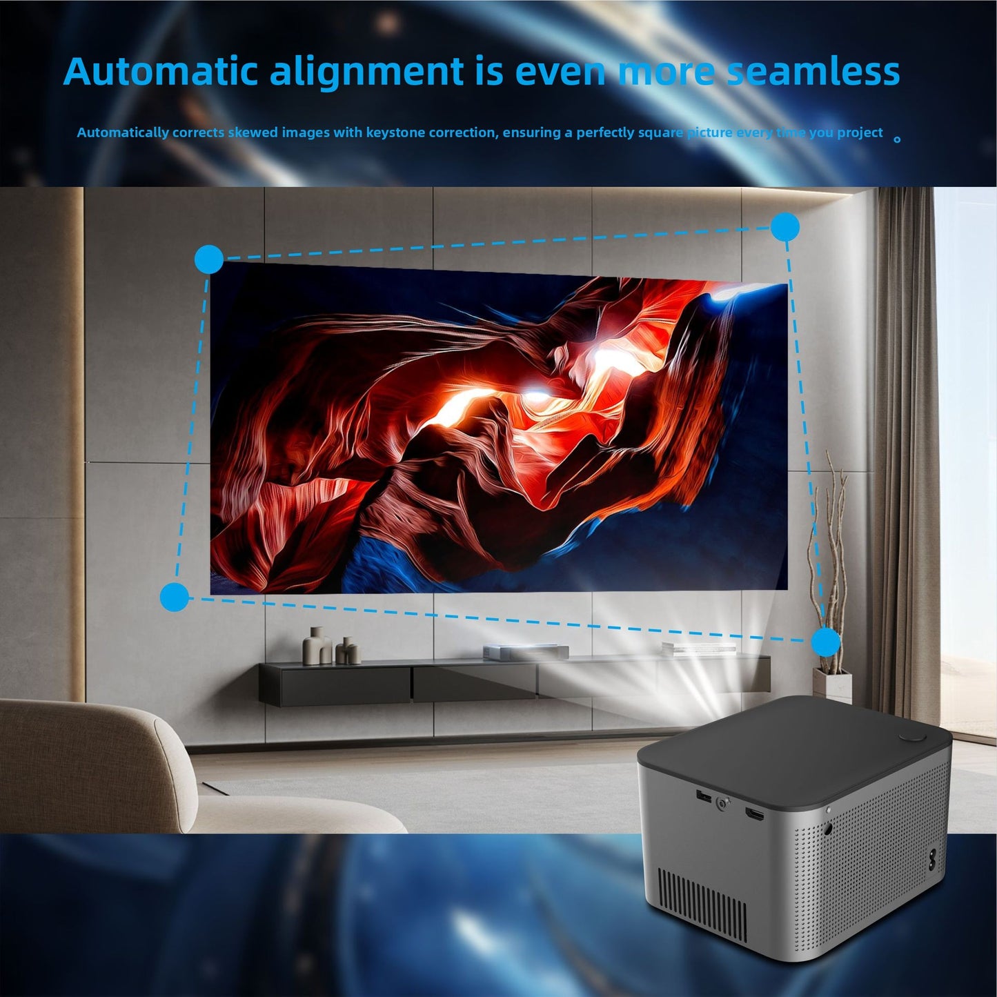 Smart projector