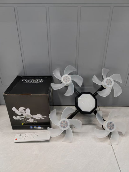 Smart Remote Control Ceiling Fan Light