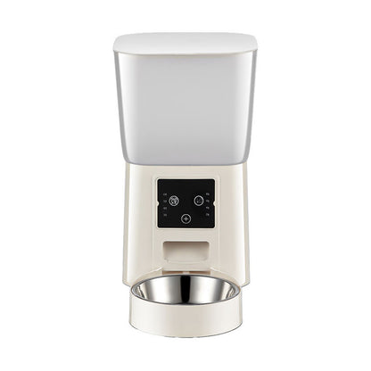 Smart remote-controlled automatic pet feeder