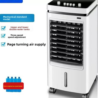 Smart Remote-Controlled Household Air Cooler Fan, Portable