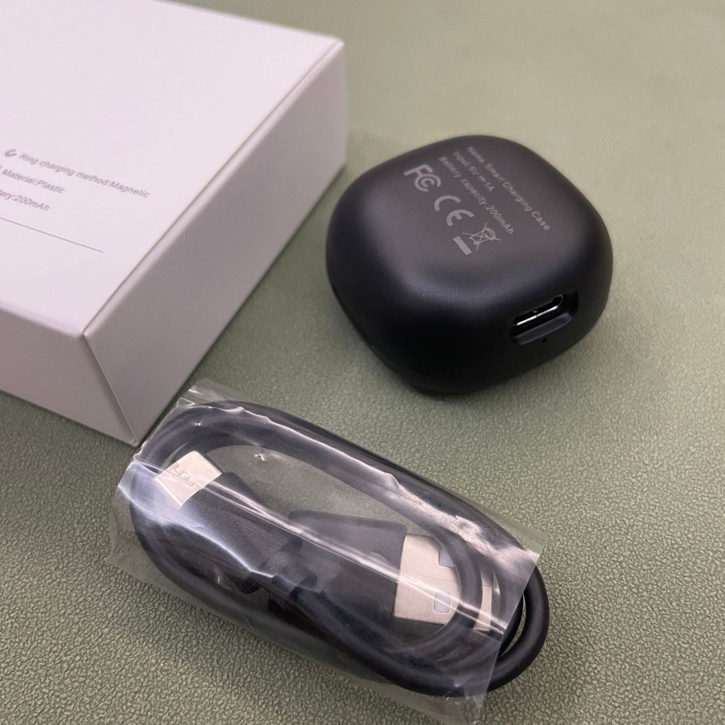 Smart ring charging warehouse