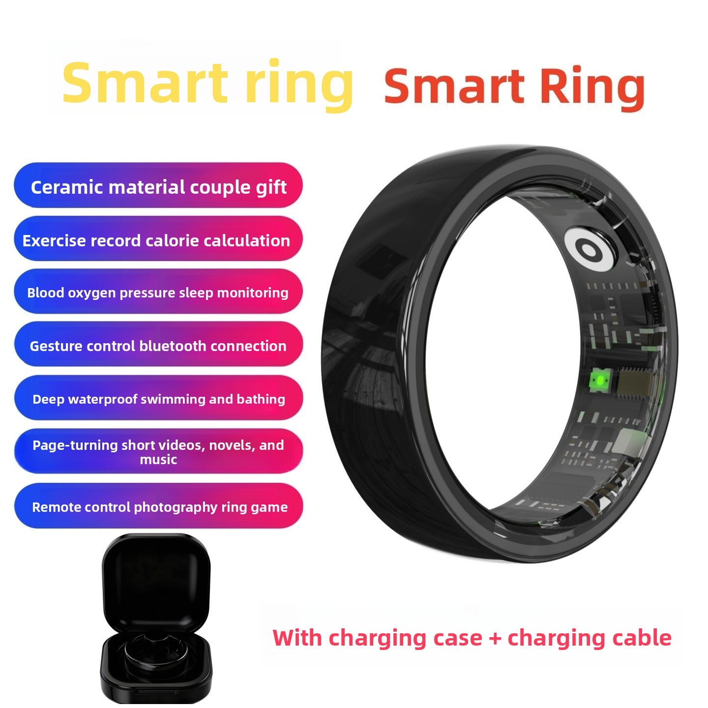 Smart Ring with Health Monitoring