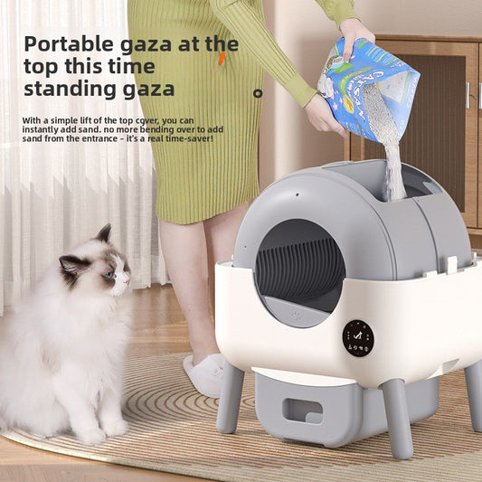Smart Self-Cleaning Cat Litter Box