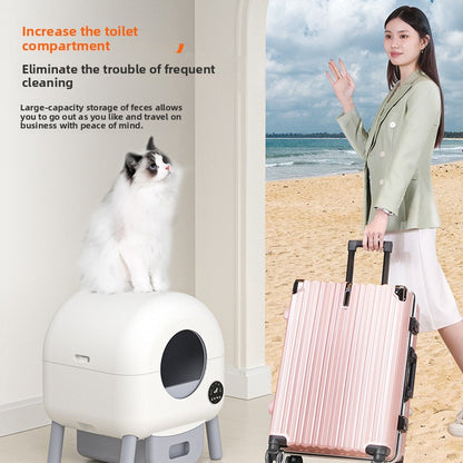 Smart Self-Cleaning Cat Litter Box